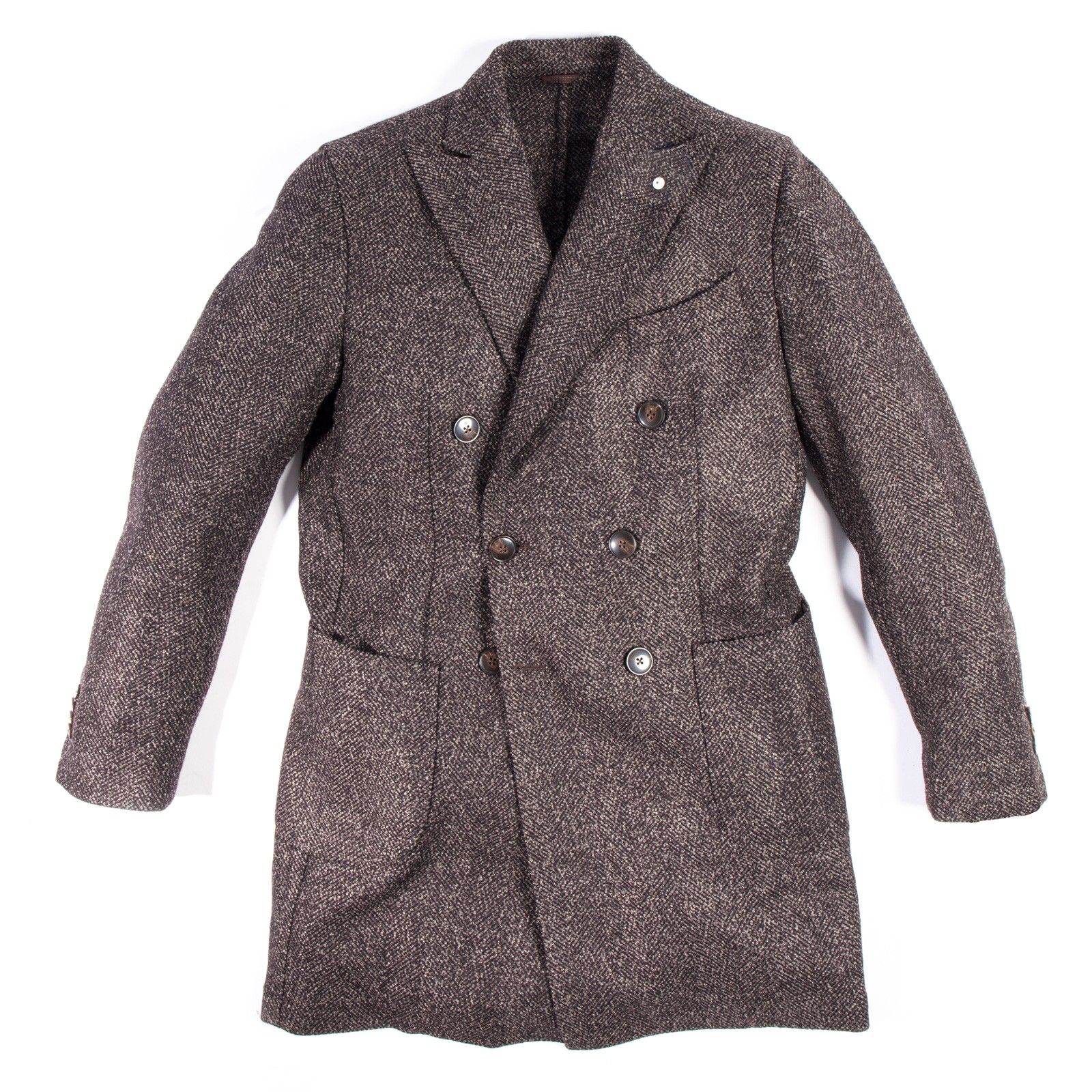 L.B.M. 1911 Wool Coat - Brown