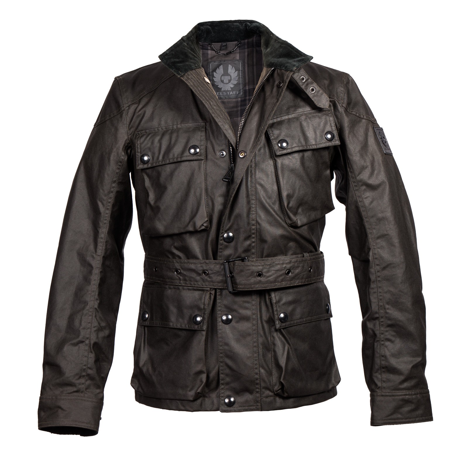 Belstaff Circuitmaster Faded Olive Jacket