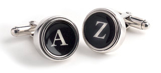 Vintage Typewriter Key Cuff Links