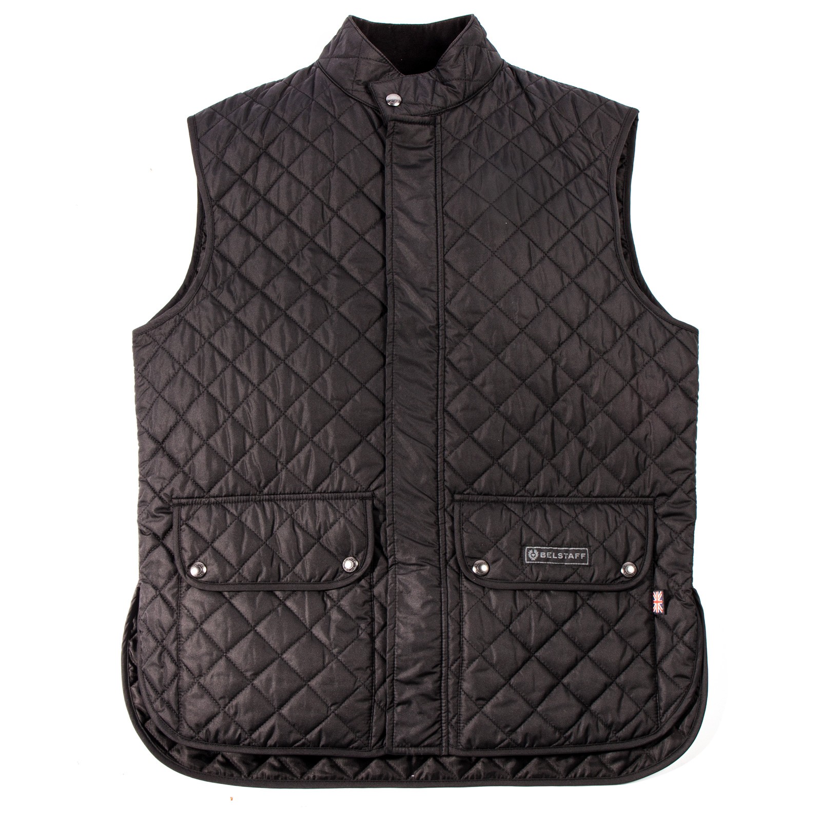 Belstaff Quilted Black Waistcoat 