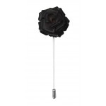 The Detailed Male Burnett Black Lapel Pin