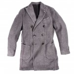 L.B.M. 1911 Wool Coat - Gray