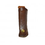Brown Leather Pocket Knife