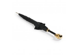 Pasotti Gold Skull Umbrella