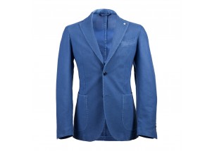 L.B.M. 1911 Linen Cotton Blend Sport Coat - Cobalt