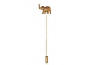The Detailed Male Linden Lapel Pin