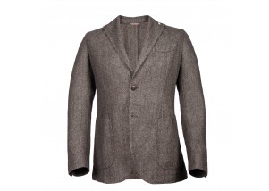 L.B.M. 1911  Linen Cotton Blend Sport Coat - Brown