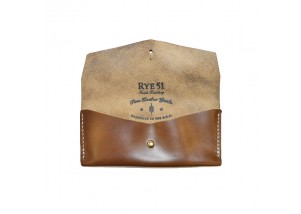 Brown Leather Sunglasses Case