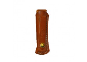 Chestnut Leather Pocket Knife