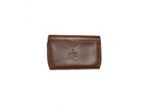 Brown Leather Business Card Case