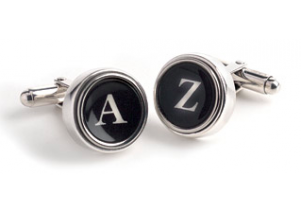Vintage Typewriter Key Cuff Links