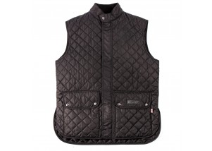 Belstaff Quilted Black Waistcoat 