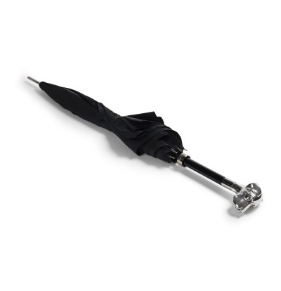 Pasotti Silver Hound Head Umbrella