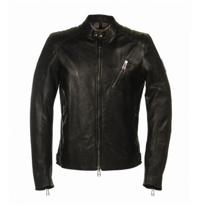 Belstaff K Racer Black Leather Jacket