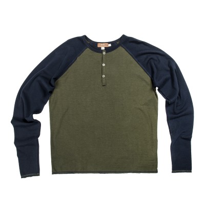 The Rowan - Navy/Green