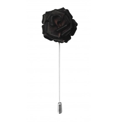 The Detailed Male Burnett Black Lapel Pin