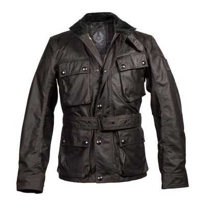 Belstaff Circuitmaster Faded Olive Jacket