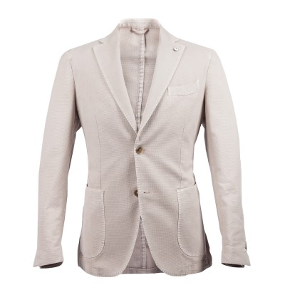 L.B.M. 1911 Linen Cotton Blend Sport Coat - Sand