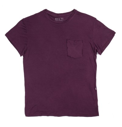 Short Sleeve Crew Neck Pocket Tee