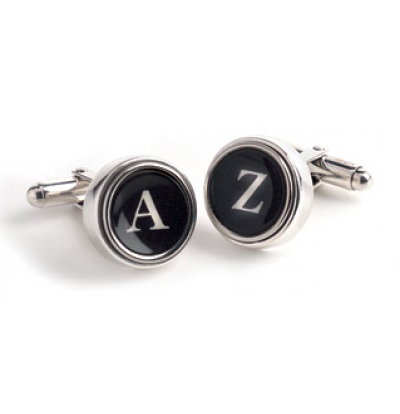 Vintage Typewriter Key Cuff Links