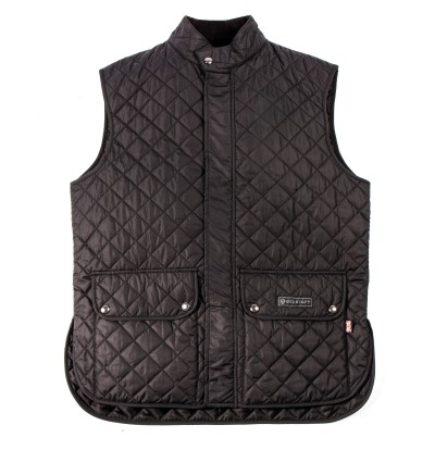 Belstaff Quilted Black Waistcoat 